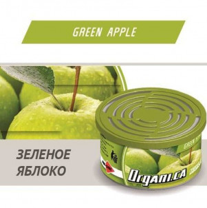 Ароматизатор ж/б AIM-ONE Зеленое яблоко. AIM-ONE Organic Cans Green Apple (ORGANI.CA) ORG-APL