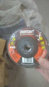 Диск лепестковый торцевой ORIENTCRAFT 125*22,2мм Р 40