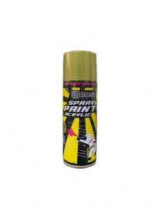 Краска-спрей золото зеркальное 18K BOOST 520 мл (аэрозоль).Spray paint GOLD 18K  520ML SPBG-18K-450