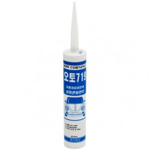 Герметик №719 DOW CORNING чёрный (Корея, 24шт/ящ)
