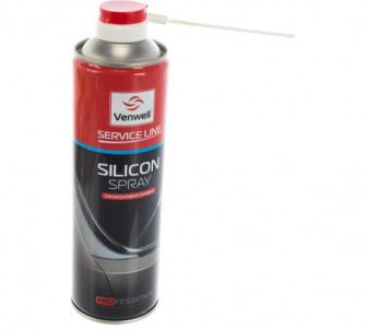 Venwell Силиконовая смазка Silicon Spray 500 мл (аэрозоль).