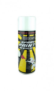 Краска-спрей белая матовая BOOST 520 мл (аэрозоль).Spray paint white matt 520ML SP-MW1007